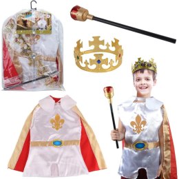 Strój zestaw króla berło + korona 3-7lat A-2183