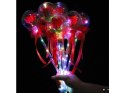 Świecące różdżki led z różą 36cm xrs60690
