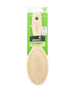 Szczotka do włosów rozczesywania masaży ebelin tradycyjna drewniana PID0320