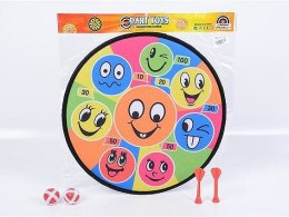 Tarcza z rzutkami na rzep 36 x 36 x 3cm BUŹKI