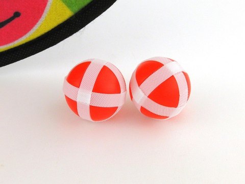 Tarcza z rzutkami na rzep 36 x 36 x 3cm BUŹKI