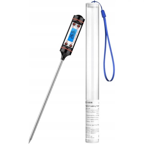 Termometr szpilkowy lcd kuchenny do mięsa wina sonda XJ3048