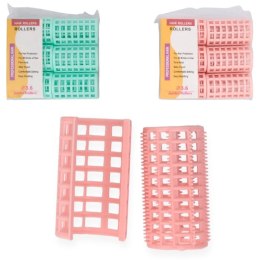 Wałki do włosów zatrzaskowe 8szt. śr.4cm.