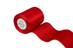 Wstążka satynowa czerwona 100mm / 20m AX100-08R