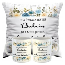 Zestaw poduszka + kubek na Dzień Babci
