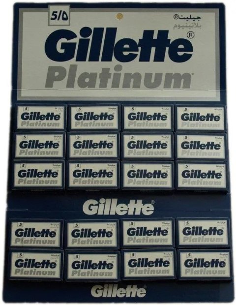 Żyletki 5szt. GILETTE PLATINUM 63005