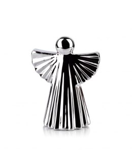 Aniołek ceramiczmy 8x5,4xh10,7cm srebrna HTC4907 17