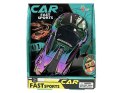 Auto sportowe 15cm z powłoką UV (neonową) po popchnięciu do przodu driftuje na boki 17 x 14 x 4,5cm