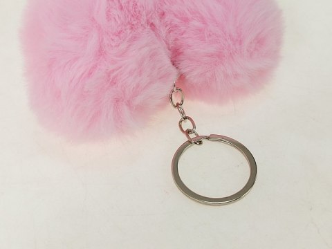 Brelok pluszowy serce 8 x 8cm