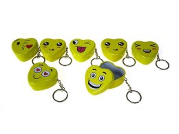 Brelok serce - pudełeczko metalowe 4,5 x 4cm