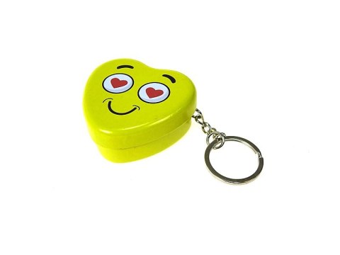 Brelok serce - pudełeczko metalowe 4,5 x 4cm