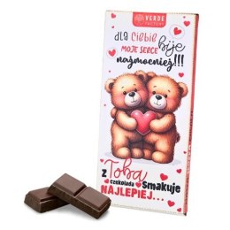 Czekolada DLA CIEBIE MOJE SERCE BIJE NAJMOCNIEJ 3352-WAL1