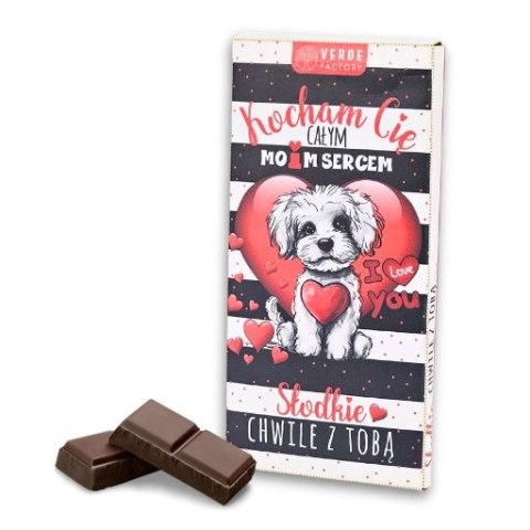 Czekolada KOCHAM CIĘ CAŁYM MOIM SERCEM 3352-WAL2