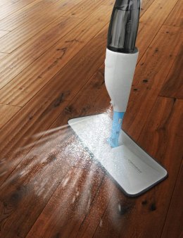 Długi mop płaski do mycia podłogi ze spryskiwaczem wkład z mikrofibry EHS002