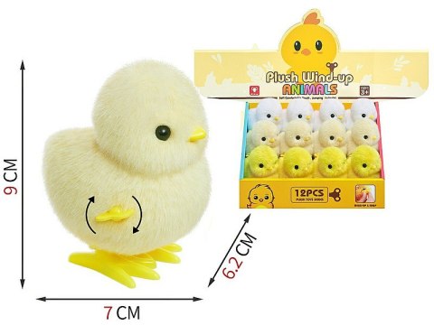 Kurczak nakręcany 12szt. 9 x 7 x 6,2cm