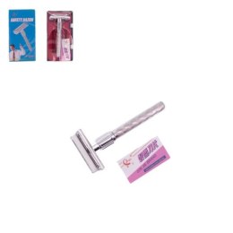 Maszynka do golenia na żyletki w etui 10cm 900062