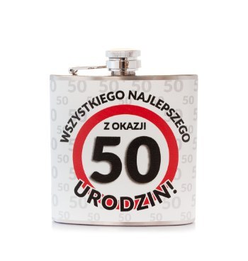 Piersiówka URODZINY ''50''