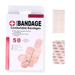 Plastry opatrunkowe różne rozmiary opak.50szt.