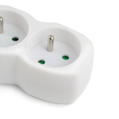 Przedłużacz listwa zasilająca 3 gniazdka z włącznikiem 1.5m BIAŁA ELK210W