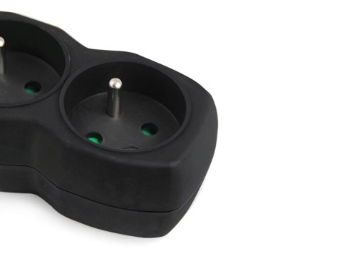 Przedłużacz listwa zasilająca 6 gniazd z przewodem 1.5m z włącznikiem czarna ELK217K