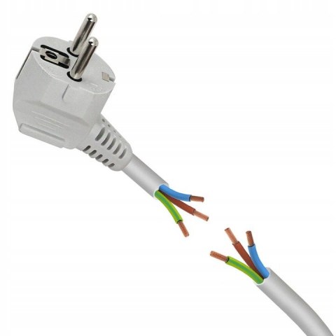 Przedłużacz sieciowy listwa zasilająca z włącznikiem 16A 1,5m 6 gniazd BIAŁA ELK217W