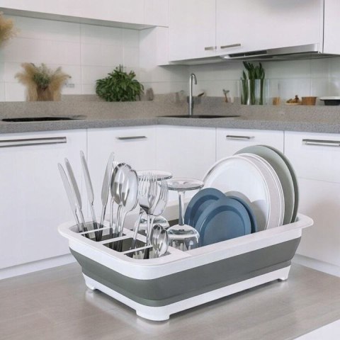 Suszarka do naczyń składana ociekacz na talerze sztućce naczynia silikonowa PID1782