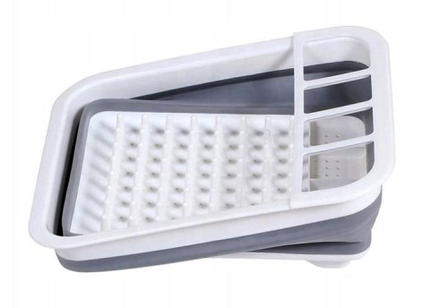 Suszarka do naczyń składana ociekacz na talerze sztućce naczynia silikonowa PID1782