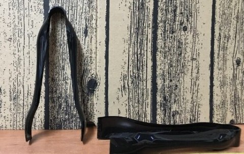 Szczypce kuchenne plastikowe 2szt