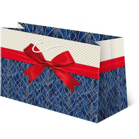 Torebki ozdobne 5szt. T-18L set 5 Kokarda 56 x 40,5 x 25 cm