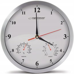 Zegar ścienny biały 30cm WASHINGTON EHC008W