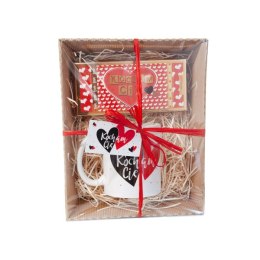 Zestaw walentynkowy - kubek z napisem 