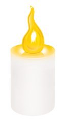 Znicz wkład diodowy elektryczny świetlik żółty SUBITO S1 - 12szt