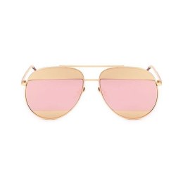 OKULARY LUSTRZANE AVIATORY - RÓŻOWO ZŁOTE OK88WZ1