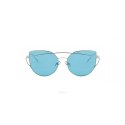 Okulary przeciwsłoneczne GLAM ROCK FASHION Niebieskie Transparentne OK21WZ15
