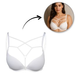 Ozdobne ramiączka do biustonosza AUBREY WHITE RA011