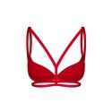 Ozdobne ramiączka do biustonosza CHLOE RED Z PUDEŁKIEM RA022