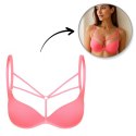 Ozdobne ramiączka do biustonosza MIA PINK RA043