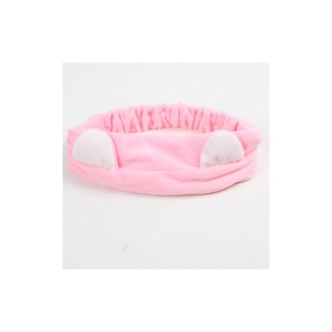 Opaska kosmetyczna uszka ozdobna na gumce O321R