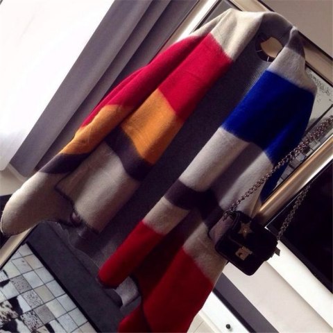 Szal chusta kaszmir kolory SZALS5