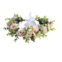 Wianek, opaska do włosów z kwiatów, delikatny wianuszek BOHO W97