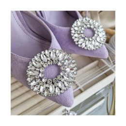 Klipsy do butów z kryształkami 2 szt KDB30