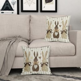 Poszewka na poduszkę 45 x 45 cm motyw wiosenny BOHO POD140