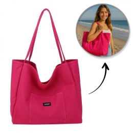 Torba materiałowa minimalistyczna duża TP15F