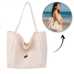 Torba materiałowa minimalistyczna duża TP15K