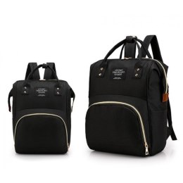 Torba, organizer, plecak dla mamy Czarny PLM10CZ