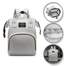 Torba, organizer, plecak dla mamy Szary PLM10SZ