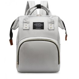 Torba, organizer, plecak dla mamy Szary PLM10SZ