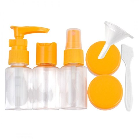 Zestaw pojemniczków i akcesoriów podróżnych 7w1 KS122POM