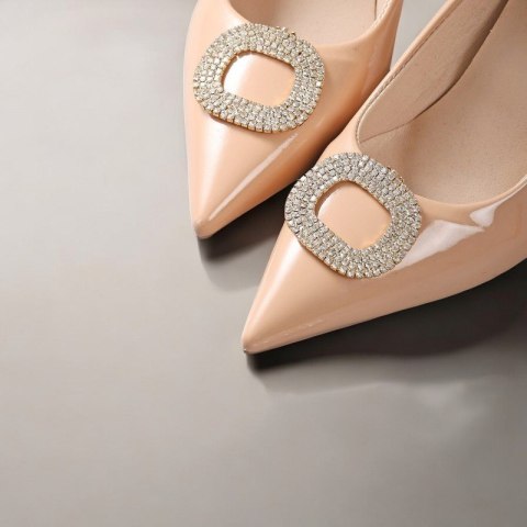 Klipsy do butów z kryształkami, cyrkoniami 2 szt. KDB51