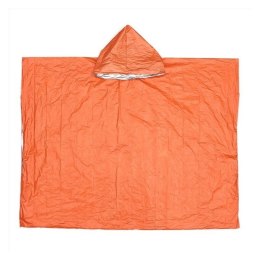 Kurtka, Peleryna przeciwdeszczowa, wodoodporna, termiczna z kapturem PEL03POM